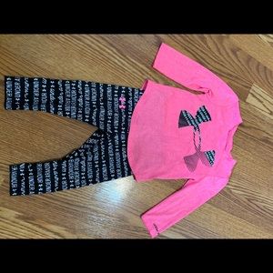 Under armour 18m girls set